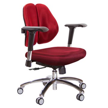 GXG 低雙背 電腦椅(鋁腳/4D金屬扶手)  TW-2603 LU7