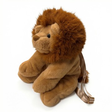 獅子絨毛後背包 酷樂村 現貨販售