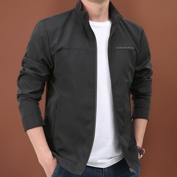 運動外套男春秋季新款青年戶外休閑寬松大碼上衣服薄款透氣男夾克