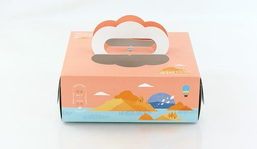 【基本量+優惠量】手提派盒8"四季光景/100個&300個【APP滿額下單10%點數(單一帳號最高1000點)】4/30止