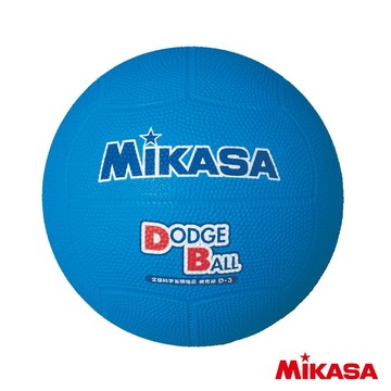 【線上體育】 MIKASA D3B軟式橡膠躲避球 藍 #3