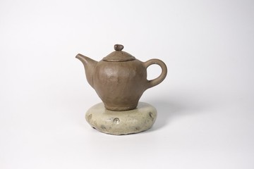 手捏茶壺
