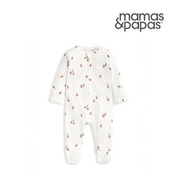 Mamas&Papas 白綿莓果-連身衣