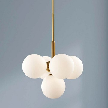 白玉玻璃單吊燈 C18-54-11631