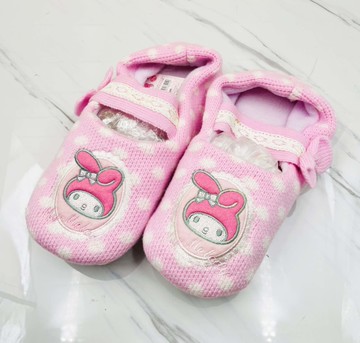 【震撼精品百貨】My Melody 美樂蒂~日本sanrio三麗鷗 美樂蒂針織室內拖鞋*91351
