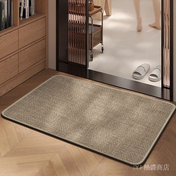 ✨可開發票#浴室吸水地墊洗手間衛浴門口耐臟腳墊厠所防滑墊新款編織速幹地毯#免運