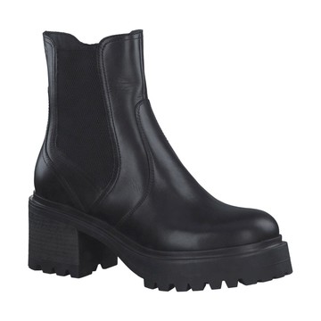 TAMARIS BLACK CASUAL CLOSED BOOTIES 黑色女款鞋子