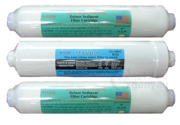 [淨園] 美規纖維棉質濾心K5633 二支+美規高流量活性碳濾心K5633-C活性碳濾心