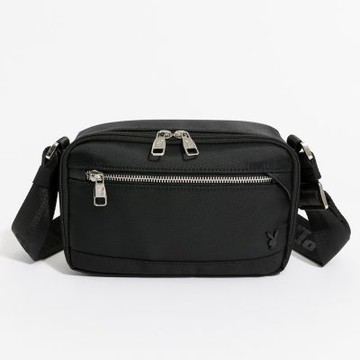 PLAYBOY - 斜背包  Sophisticated系列 - 黑色