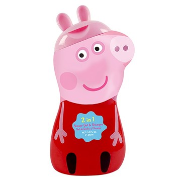Peppa Pig 粉紅豬小妹 2合1沐浴洗髮精 收藏版  400ml  1瓶