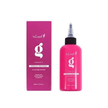 韓國isLeaf8秒熱感安瓶護髮素200ml茉茉守護