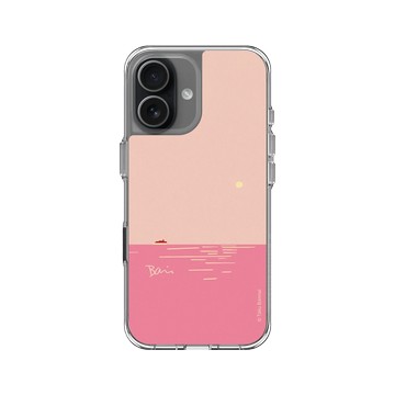 iPhone 17 Clear Case（相機按鈕） 透明 - Taku Bannai 坂内拓 - Passenger boat｜粉海的歸航