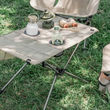 LUV質感生活 台灣 戶外探險系列 便攜收納折疊桌