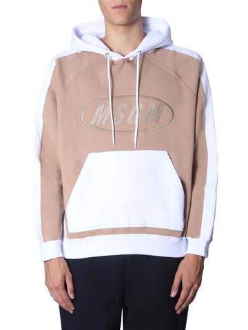 msgm hooded sweatshirt