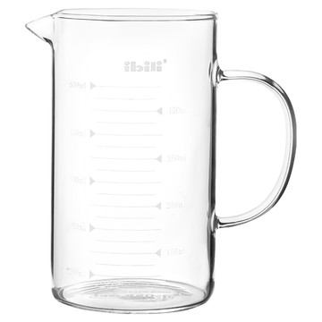 ibili Kristall 耐熱玻璃量杯  透明色  500ml  1個