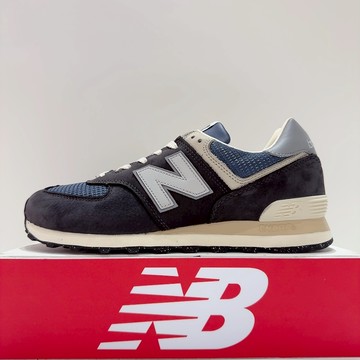 New Balance NB 574 男女款 深灰藍 麂皮 D楦 復古 舒適 運動 休閒鞋 U574SGG
