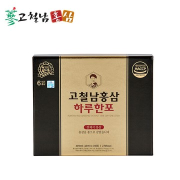 高鐵男高麗紅蔘黃金飲10ml*30入(韓國原裝)