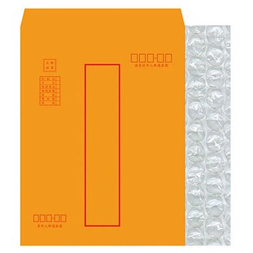 美加美 大4K 氣泡紅框資料袋 10入/ 包 N1404【APP滿額下單10%點數(單一帳號最高5000點)】1/31止