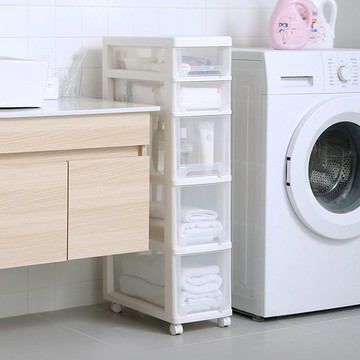 日本天馬 五層隙縫收納抽屜櫃附輪(2小抽+3大抽)