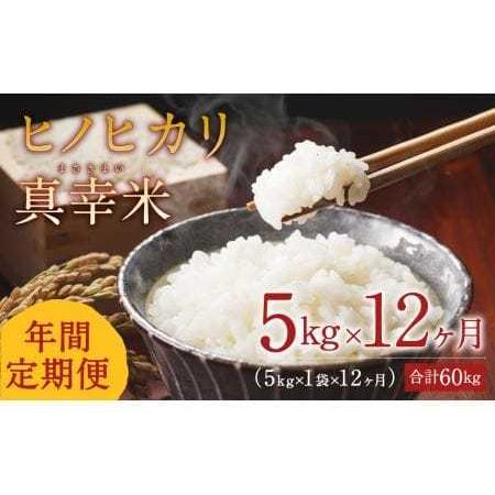 ふるさと納税 えびの産ヒノヒカリ 真幸米 5kg×12ヶ月 お米 宮崎県えびの市