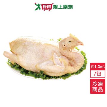 大成鹿野土雞1.3~1.5KG/隻【愛買冷凍】