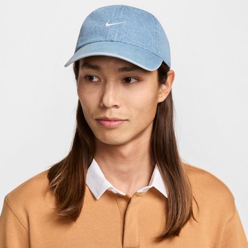 NIKE U NK CLUB CAP U CB DENIM 24 L 帽子 牛仔藍-HF0383429