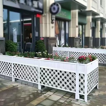 花架 隔斷花架 花槽 辦公室隔斷 咖啡店隔斷裝飾花槽 防腐木碳化隔斷花架室內餐廳裝飾置物架實木網格花槽圍欄柵欄戶外