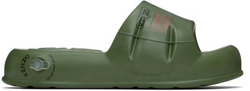 Kenzo 绿色 Kenzo Paris KENZO-Splash 拖鞋