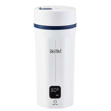 【ikiiki伊崎】國際電壓隨行快煮杯 白/綠 保固免運