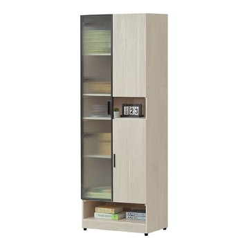 ASSARI-千代2.5尺三門收納櫃(寬72x深39x高203cm)