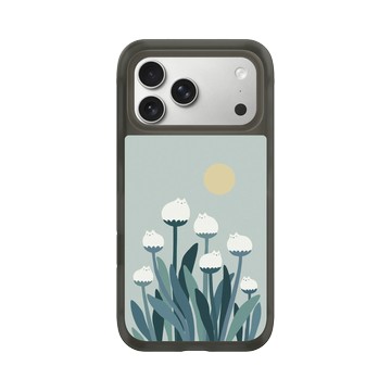 iPhone 17 Pro Max AirX 本質黑 - ilovedoodle (Lim Heng Swee) - White Cat Flowers - 白貓花朵