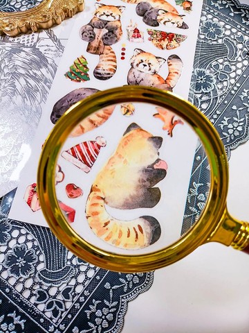 KR524聖誕小熊貓_Christmas red panda  B