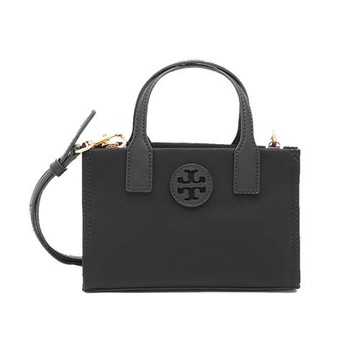 【TORY BURCH】尼龍迷你托特包/兩用包-黑