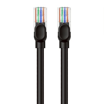 Baseus 倍思 捷速 超五類RJ45千兆網路線 圓線  星曜黑  2m  1條