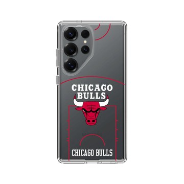 Galaxy S25 Ultra Clear 透明 - NBA - 球場系列-芝加哥公牛 Chicago Bulls - Court