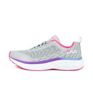Fila Superstride [5-J330X-411] 女 慢跑鞋 運動鞋 輕量 透氣 淺灰 粉紫