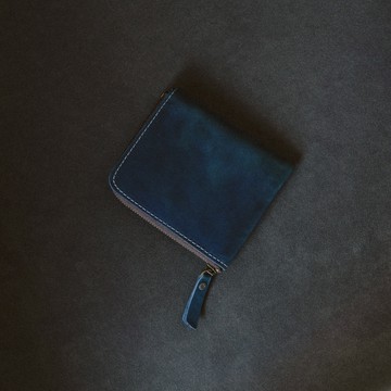 Curva.m L型拉鍊零錢短夾