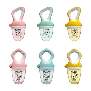 送史努比獨家收納盒SNOOPY 食物咬咬棒 咬咬棒 輔食器 蔬果輔食器 買就送S,L咬咬袋