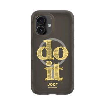 iPhone 16 AirX 本質黑 - JOCR - do it Yellow