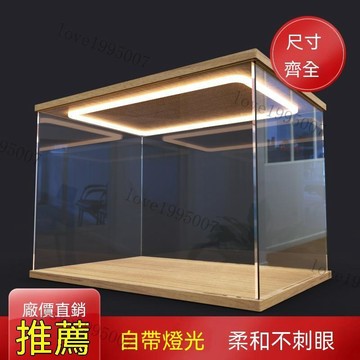 客製化 公仔展示盒 樂高展示盒 展示盒 透明展示盒 壓克力展示盒 公仔收納盒 公仔盒 開合門多尺寸亞克力手辦盒帶燈光模型