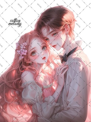 original sticker no.2126 人物貼紙 原創貼紙 原創人物貼紙 裝飾貼紙 cotton melody