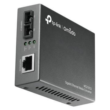TP-Link Gigabit 光纖媒體轉換器  1個  MC210CS