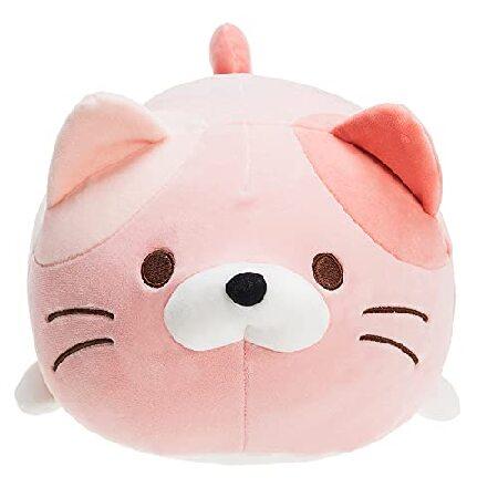 Onsoyours Super Soft Cat Plush Toy, Fluffy Chubby Kitty Stuffed