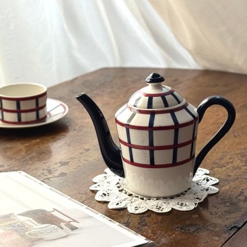 50500-經典法國古董HBCM Béarn 茶壺