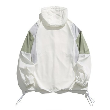 【巴黎精品】防曬外套情侶夾克-寬鬆冰絲透氣防曬男女外套2色a1bq4