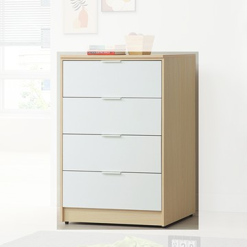 【顛覆設計】斯揚卡原木雙色2.6尺四斗櫃