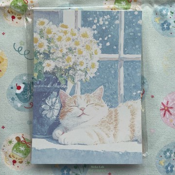 MekoLab咩可文創研究室 曬曬猫猫 便簽 本子可愛可撕無粘性