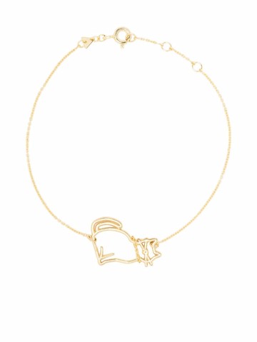 Aliita - 9kt yellow gold Miau chain bracelet - women - 9kt Gold - One Size