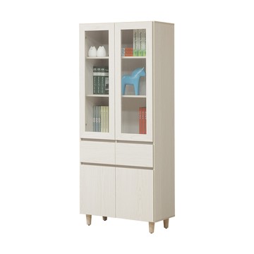 Homelike 喜家居2.7尺中抽書櫃(2503)