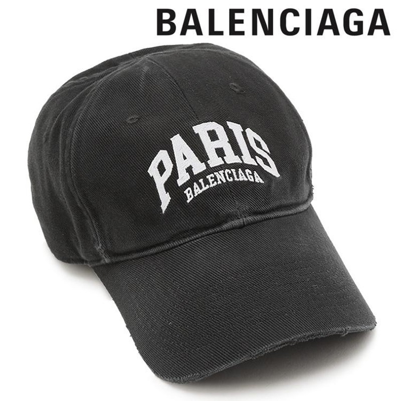 バレンシアガ BALENCIAGA CITIES PARIS ベースボール キャップ 680748 